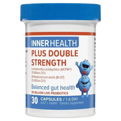 Inner Health Plus Double Strength Probiotic 30 Capsules - Image 1